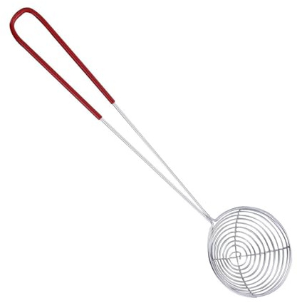 Cuchara de drenaje, colador de acero inoxidable, herramienta de cocina, colador de ollas calientes, cuchara antiadherente, suministros de cocina para frijoles