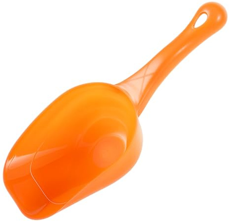 Bremorou Abwiegeschaufel Plastikschaufel zum Portionieren Futterschaufel Klein Plastik Schaufel Handschaufel Kleine Schaufel für Haustierfutter Popcorn Süßigkeiten
