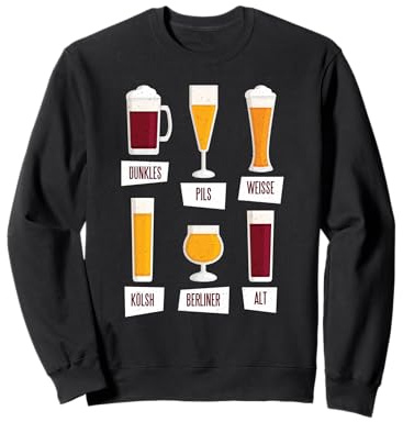 ALL THE GERMAN BEER Oktoberfest Drinking Meme O'ZAPFT IST Sweatshirt