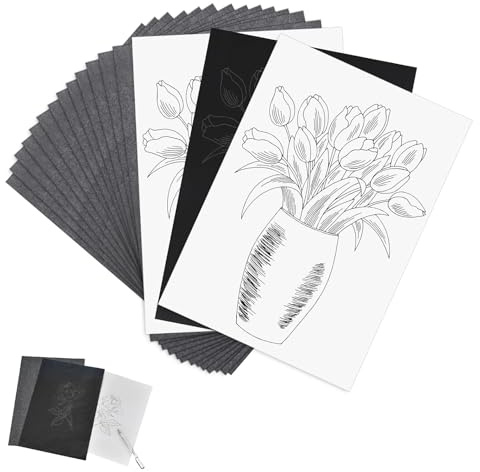 Katyjun Blaupapier Zum Durchschreiben A4 100 Blatt Kohlepapier Zum Nachzeichnen Für Zeichnen Tischlerei Basteln Schreiben Pauspapier Mehrere Anwendungsoberflächen Anpassbare Größe