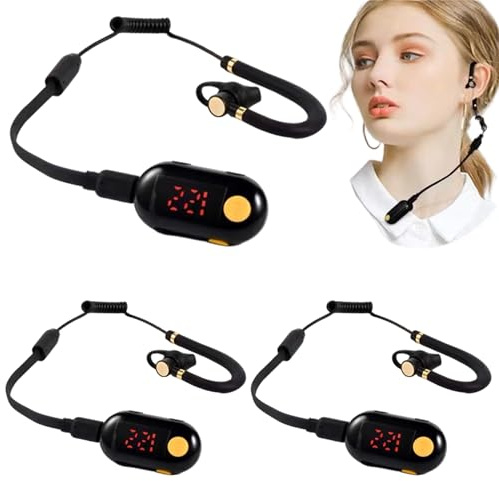 Transceptor FM portátil Mini Walkie Talkies de 3 Piezas para Restaurante, Hospital, Tienda minorista, Turismo, comunicación al Aire Libre, Dispositivo portátil de tamaño pequeño