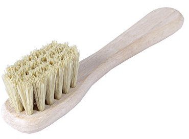 Kaps Spazzola Applicatore Lucido per Scarpe Setola Sintetica - Applicatore per Stivali in Pelle, Scarpe e Borse - Cura delle Scarpe a Casa e in Viaggio (setola sintetica)