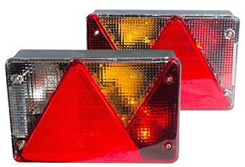 Aspöck Rückleuchten-Set Multipoint IV links und rechts für Pkw-Anhänger
