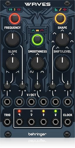Behringer WAVES Modulador de Marea y Generador de Función para Eurorack Módulo LFO Versátil para Modulación Dinámica de Sintetizador Modular