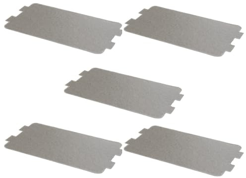 Mikrovågvågledningsskydd, glimmerplatta ark ersättning reparationstillbehör för kök mikrovågsugn 5-pack