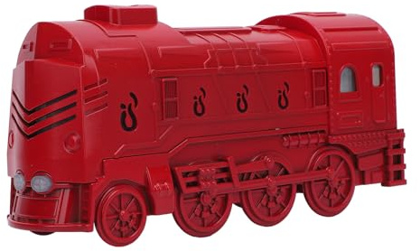 Train Humidifier, 300ml Train Diffuser with Remote Control, Retro Quiet Essential Oil Diffuser for Home Office Bedroom, Colorful Lighting, ABS Material (Red)
