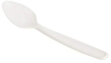 Kimmel Esslöffel Suppenlöffel, Kunststoff, Weiß,