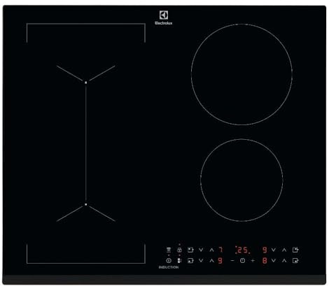 Electrolux LIV63431BK Noir Intégré (Placement) 60 cm Plaque avec Zone à Induction 4 Zone(s)