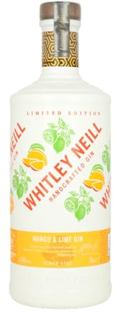 Whitley Neill Mango and Lime Gin, 70 cl