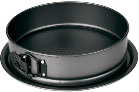 Tradineur - Molde desmontable con bandeja antiadherente con fácil desmoldeo 26 cm de diámetro 6 cm de altura