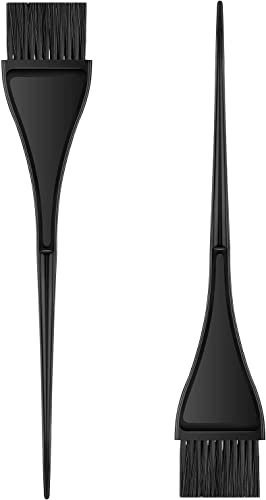 2x Hair Dye Colouring Brush Mixing Bleach Tint Comb Brushes Application Salon Tool