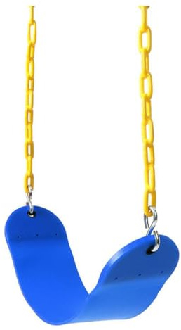 RCGOFOLLOW Heavy Duty Swing Seat Set Accessories Replacement With Anti-Corrosion Properties Ensures Safe Swinging For Kids And Adults EVA Outdoor Swing Board Children Accessory