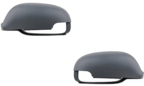 Johns, Außenspiegel Abdeckung passend für VW Touran 1T 02/03-05/10 li. & re. Set grund.