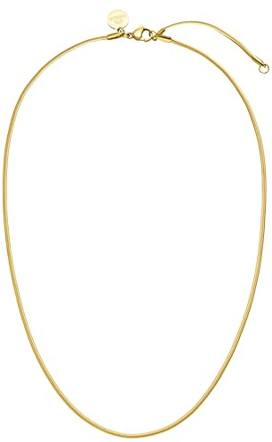 Purelei Sleeky Halskette, Halskette für Frauen aus Edelstahl mit schlichtem Design, Wasserfeste Kette Perfekt für minimalistische Looks, Lange verstellbar 40-45 cm
