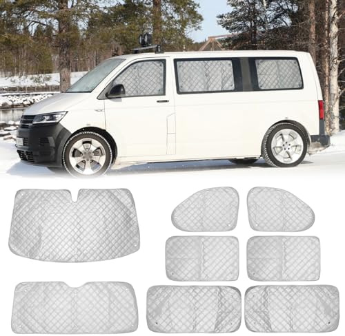 Sonnenschutz Frontscheibe VW T5 T6, 8 Stück Thermomatten Wohnmobil
