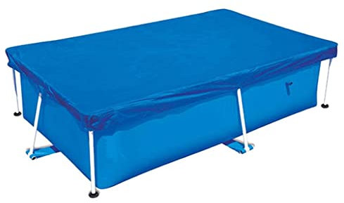 Oshhni Automatic Waterproof Pool Cover Sheet 4, Dark Blue, 260x160CM