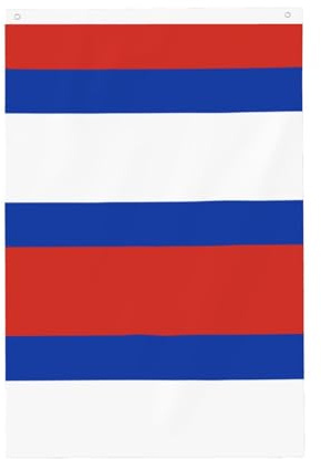 Yqxwjl Bandiera Russa Stampa Bandiera Giardino 2x3 Foot Flag Double Sided Holiday Flag Decorazione Banner Forniture per feste all'aperto