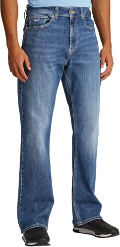 Tommy Jeans Jean Homme Ryan Bootcut Leg, Bleu (Denim Medium), 32W/29L