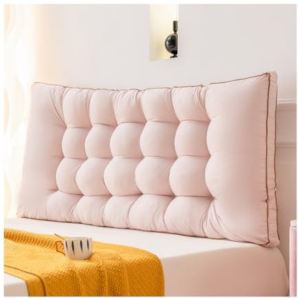 Mswborml F,200x60x10cm/79x24x4in, Luxus Rückenkissen Bett 100 120 150 180 200cm Lesekissen für Bett und Sofa Ergonomisch Lendenkissen Bett Sofa,Weich Keilkissen Rückenkissen Zum Entspannen Bett, Sofa