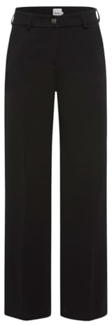 BRAX Feel Good Style Maine dam palazzobyxor breda ben, 02 svart, 29W / 32L