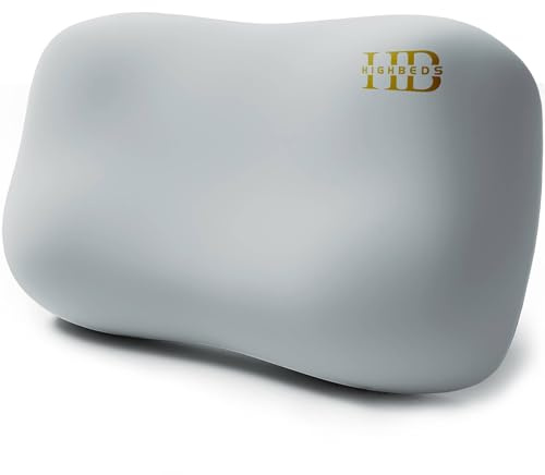 HighBeds Smart Cervical Neck Pillow: Your Nighttime Recovery System for Shoulder & Neck Pain Relief (Grey)