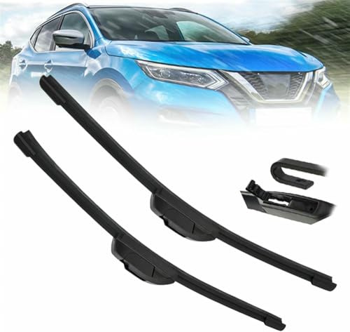 ZHUNDU Car Wiper Blade Accessories Front Window Wiper Blade For Nis&san For Qashqai J11 2014 2015 2016 2017 2018 2019 2020 2021 26 +16 Wiper Gl
