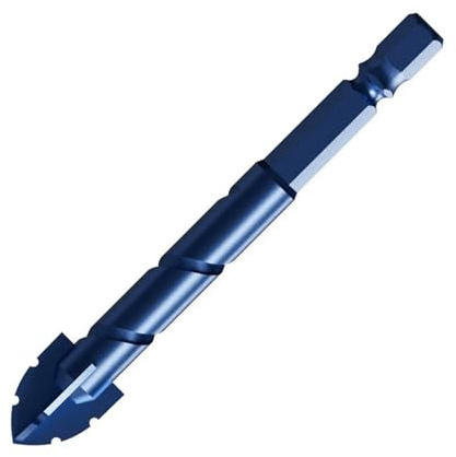 TCHETGIGZC Brocas for azulejos de corte descentrado 6 mm, 8, 10, 12 y 14, brocas eléctricas ultra duras for cerámica, vidrio, mármol hormigón(12mm)