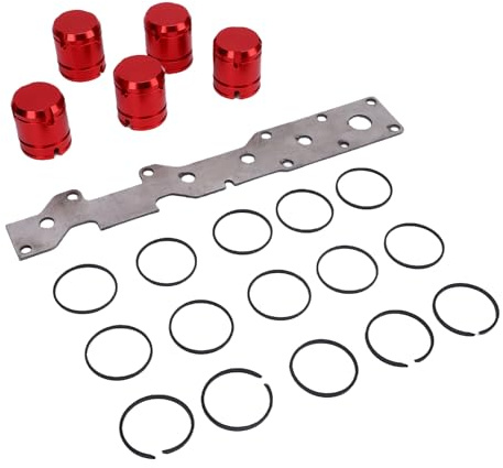 ANGGREK Set Pistoni Accumulatori Trasmissione, Materiale in Alluminio, Ripristina la Scorrevolezza del per Automatico 45RFE 545RFE 66 68RFE