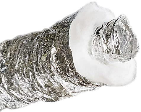 tubo flessibile termo ventilazione pellet 80 mm x 10 mt coibentato condizionamento coibentato