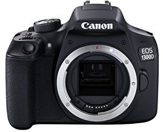 Canon EOS 1300D DSLR Camera - Black (Renewed)