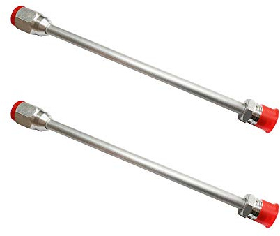 Airless Farbspritzpistole, Verlängerungsstange für Airless-Spritzdüsen-Farbpistole, 2 Stück x 30 cm