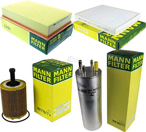 MANN-FILTER Inspektions Set Inspektionspaket Luftfilter Ölfilter Innenraumfilter Kraftstofffilter