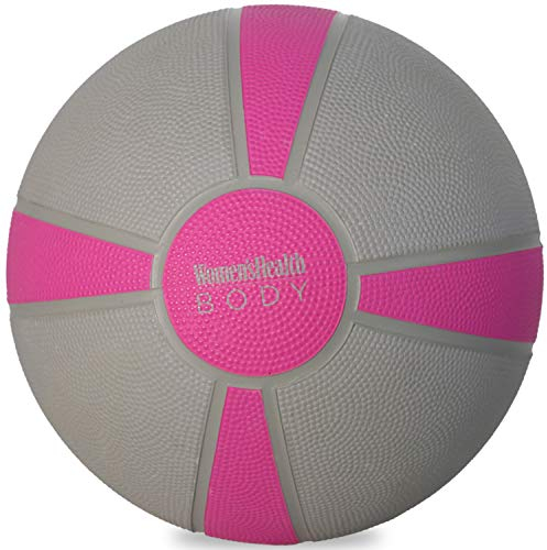 Women’s Health Wall-Ball - Gummi-Medizinball Gewichtsball für effektives Training - Hochwertiger Fitnessball 4 kg zur Stärkung von Muskeln und Ausdauer