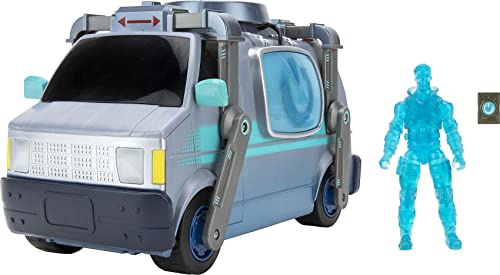 FORTNITE FNT0732 Reboot Van, Deluxe Fahrzeug mit Sound, Licht, Reboot-Mechanismus und beweglicher Actionfigur, Spielzeug ab 8 Jahren