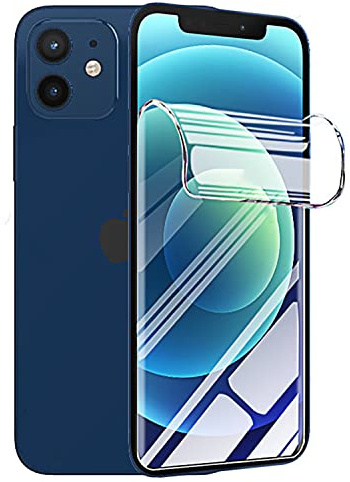 TMahhbid [2 pcs] Films de Protection d'écran en Hydrogel pour iPhone 12/12 Pro (6.1 Pouces), [HD] Film de Protection en Transparent TPU Souple [Pas de Verre Trempé]