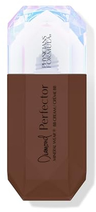 Physicians Formula Mineral Wear Diamond Perfector BB Cream, Fondotinta Idratante Colorato con Estratti di Diamante e Vitamina E, Copertura Leggera, Effetto Finito Luminoso, Rich