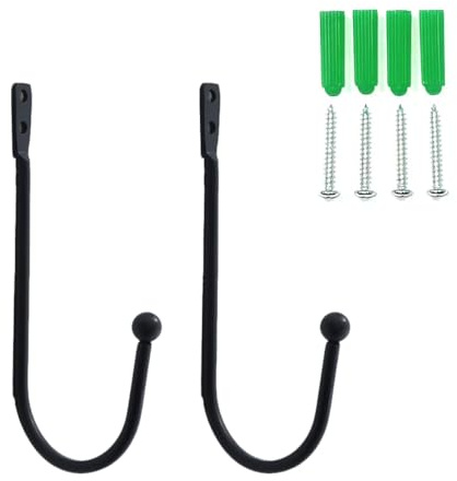 2 Pezzi Metal Holdback Tenda Ganci Fermatende, Ganci Per Tende,Moderno a Muro Ganci a U fermatenda, Tenda Fermatenda Metallo Supporto, per Soggiorno Camera da Ufficio Sala da Pranzo Albergo