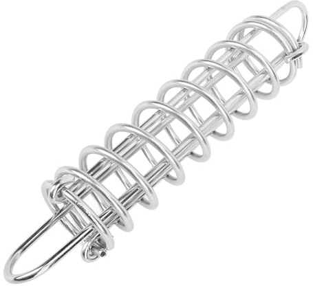 LOCADENCE Molla di ormeggio 5 x 270 mm, Molla di ormeggio per ancoraggio per barche in acciaio inossidabile 316 Ammortizzatore per yacht