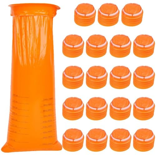 Muteitt 20 Bolsas De Emesis Desechables, Bolsas para Vómitos, Bolsas para Mareos En Aviones Y Automóviles, Bolsas para Náuseas para Mareos En Viajes