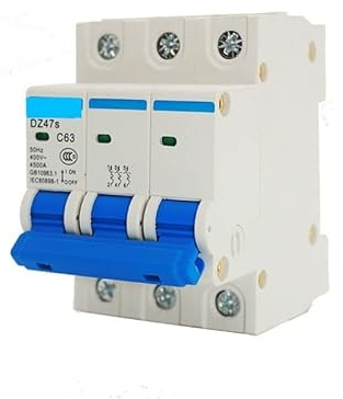 LYVQZPWLR LYVQZPWLRInterruptor de conversión automática, Interruptor de Aire 2P, disyuntor doméstico pequeño DZ47S, Protector contra Cortocircuitos con Apertura de Aire(2p,20A)