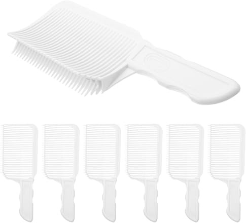 Healeved 7-teiliges Fade-Kamm-Set für Herren – perfektes Friseurwerkzeug zum Ausblenden und für präzise Haarschnitte zu Hause oder im Salon für eine präzise Pflege