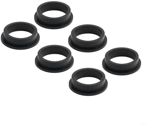 Jonikuper O-For - Guarnizione ad anello di ricambio per pompe con filtro a sabbia, guarnizione in gomma a forma di L, confezione da 6, compatibile con parti di attrezzature per piscina