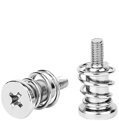 Fläktskruvar 10-pack silverfjäderskruvar M2 .5 M3 for PC-fläkt grafikkort moderkort(M2 x 8)