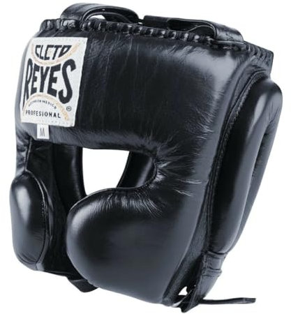 Cleto Reyes Headgear with Cheek Protectors Black