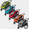 Tiggo VS 2 in 1 Kinderanhänger Fahrradanhänger Anhänger mit Buggy Set Jogger 50202 (Grau)