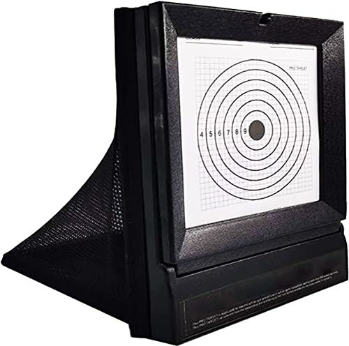 PEBBLE HUG Shooting Gun Target Board, Black