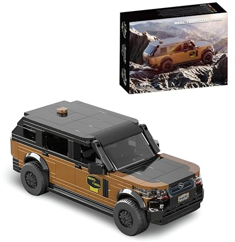Ebortsin Technical Speed Champions, auto sportiva, mattoncini da costruzione, 398 pezzi, Traveller P400, set di mattoncini da costruzione per auto, regalo per adulti e bambini, compatibile con marchi