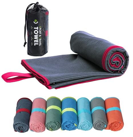 4Monster Microfiber Travel Towel swim towel Quick Dry, Lightweight Gym Towel Ultra Soft