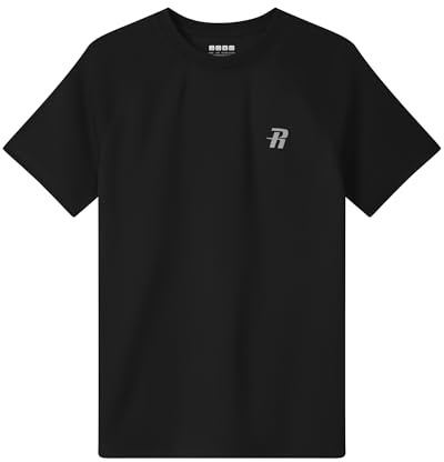 Runhit Kids Rash Vest Short Sleeve, UPF 50+ Sun Protection Swim Top, Quick Dry Rash Guard T Shirt for Beach Running Fishing Surfing Outdoor Sport