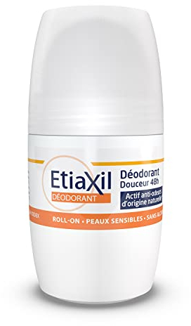 ETIAXIL - Déodorant - Transpiration Faible - Aisselles - 48h - Roll On - Fabriqué en France - 50 ml